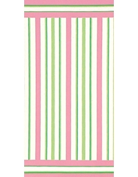 Σετ Χαρτοπετσέτες 12 Τεμαχίων 41.9x32.7 cm (Deco Pink Green) 