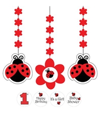 Κρεμαστή Γιρλάντα 91.44 cm ''Ladybug Fancy'' Creative Converting 