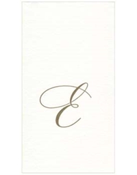 Χαρτοπετσέτες Linen ''White Pearl - E'' 10.8cm x 19.8cm Caspari (24 τεμάχια)