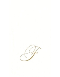 Σετ Χαρτοπετσέτες 24 Τεμαχίων (σε Κουτί) ''Air Laid White Pearl - F'' 10.8cm x 19.8cm Caspari