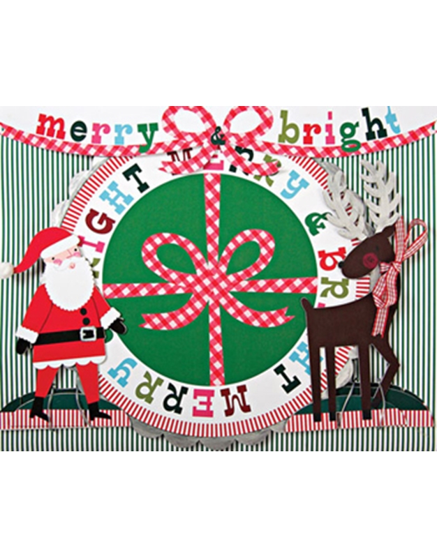 Χριστουγεννιάτικη Βάση για Cupcakes ''Merry & Bright'' Meri Meri