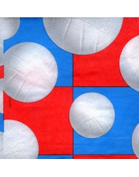 Σετ Χαρτοπετσέτες 16 Τεμαχίων 12.5cm x 12.5cm (All Star Volleyball) 