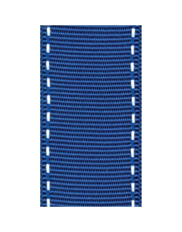 Kορδέλα Περιτυλίγματος "Blue-White Grosgrain Ribbon" R851 Caspari