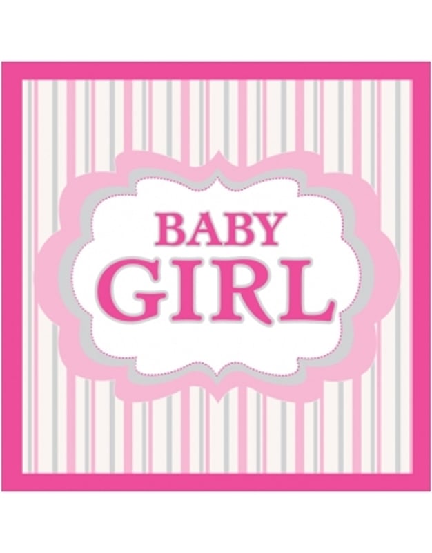 Ευχετήρια Κάρτα "New Baby Girl Luminous" Tracks Publishing Ltd