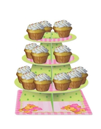 Βάση για Cupcakes ''Bears First Birthday Girl'' Creative Converting