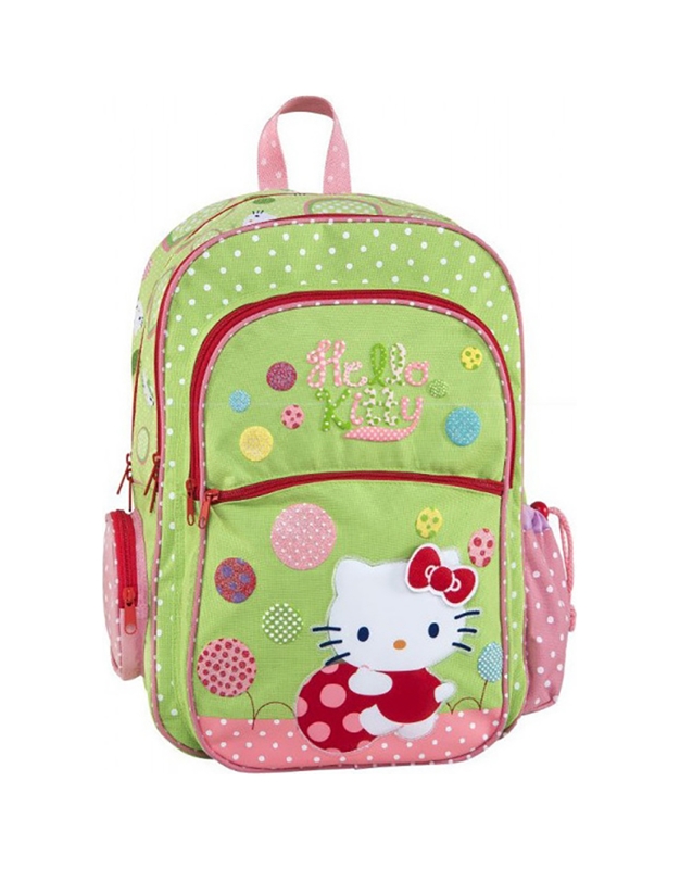 Σχολική Τσάντα Playfull Hello Kitty (Λαχανί με ροζ) 15822