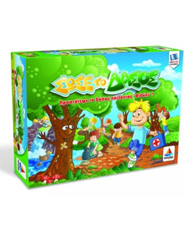Επιτραπέζιο Οικογενειακό  Παιχνίδι  "Σώσε το Δάσος Παίζοντας Φιδάκι"  -  Δεσύλλας