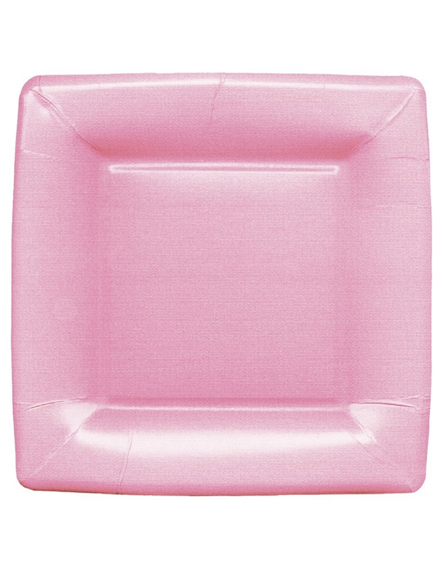 Πιάτο Γλυκού Light Pink 18 cm Caspari (8 τεμάχια)