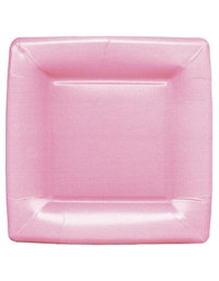 Πιάτο Γλυκού Light Pink 18 cm Caspari (8 τεμάχια)