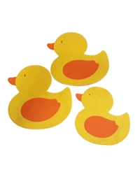 Διακοσμητικά "Ducky" 993115 Creative Converting (3 τεμάχια)