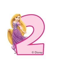 Κεράκι Γενεθλίων Princess No2 Disney