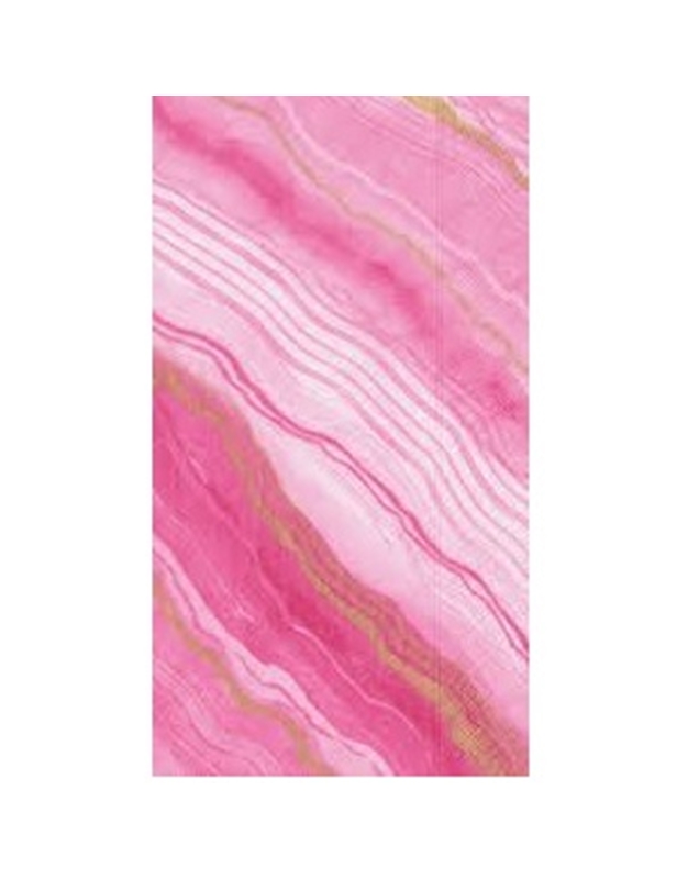 Χαρτοπετσέτες "Rose Marble" 10.80cm x 19.80cm Caspari (15 τεμάχια)