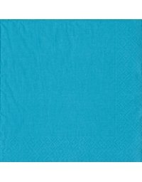 Χαρτοπετσέτες "Turquoise Grosgrain" 12.5cm x 12.5cm Caspari (20 τεμάχια)