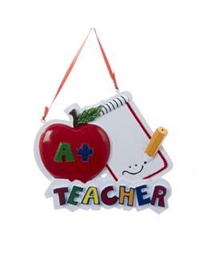 Στολίδι "Apple A+ Teacher" 