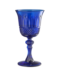 Ποτήρι Νερού "Saint Germain Calice" Συνθετικό Kρύσταλλο (Mπλέ) Mario Luca Giusti