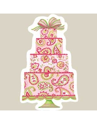 Ταμπελάκι Δώρου ''Wedding Cake Tag'' Caspari