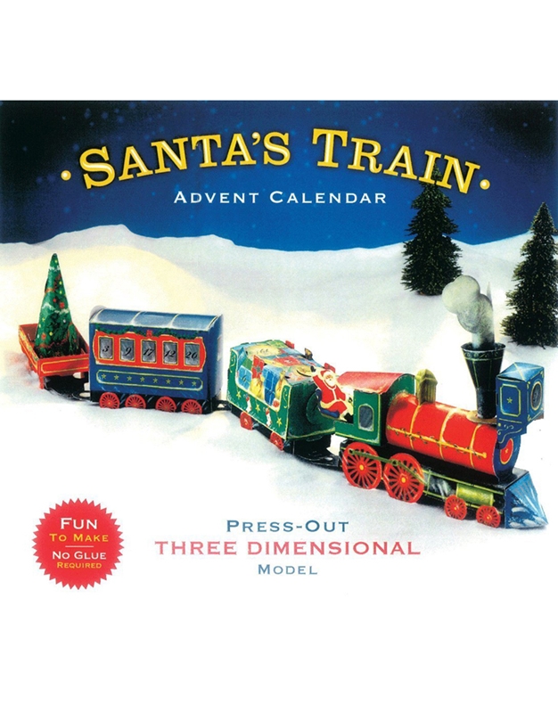 Χριστουγεννιάτικο Ημερολόγιο "Santa's Train" Caspari