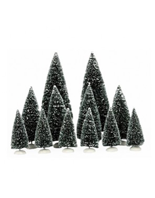 Xριστουγεννιάτικο Δέντρο "Green Bristle Trees" P013835 (17 cm)