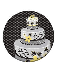 Σετ Πιάτων 8 τεμαχίων ''Chic Wedding Cake'' (26cm)