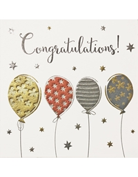 Ευχετήρια Κάρτα "Congrats 4 Balloons" Tracks Publishing Ltd