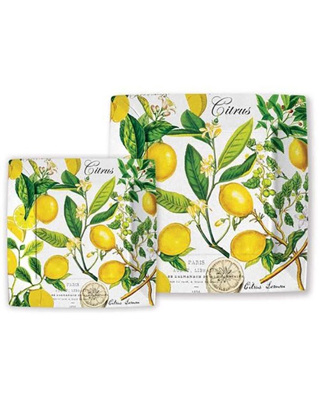 Πιάτα Mικρά "Lemons" 18 x18 cm Michel Design Works (8 τεμάχια)