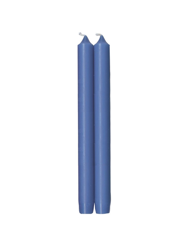 Κεριά Κηροπηγίου "Parisian Blue" 25cm Caspari (Ζεύγος)