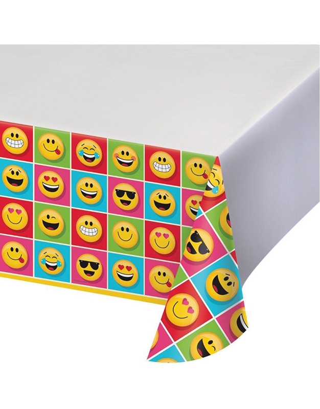 Tραπεζομάντηλο "Show Your Emojions" Creative Converting (137 x 260 cm)