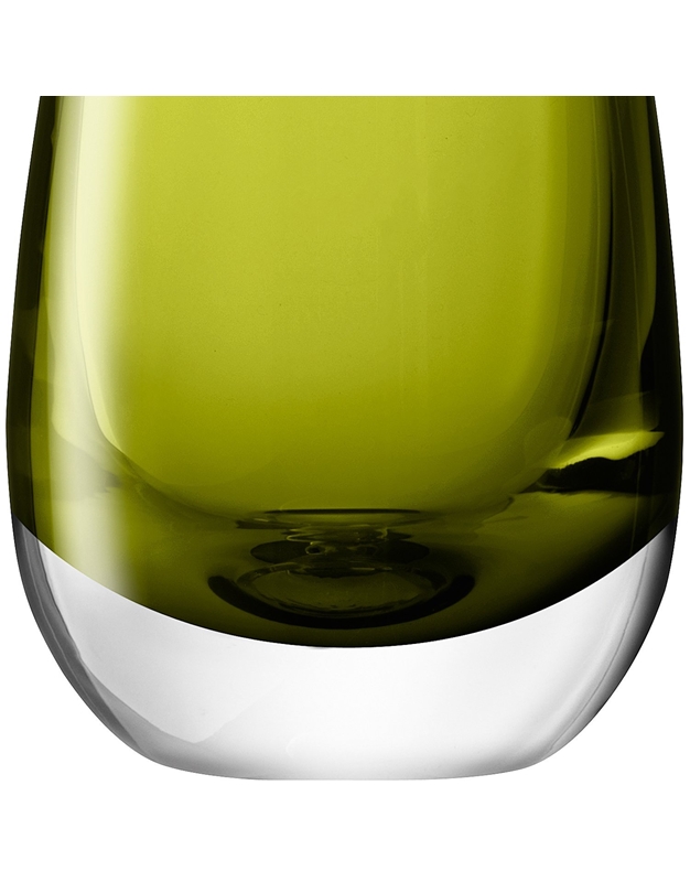 Γυάλινο Βάζο Πράσινο Olive LSA International (14 cm)