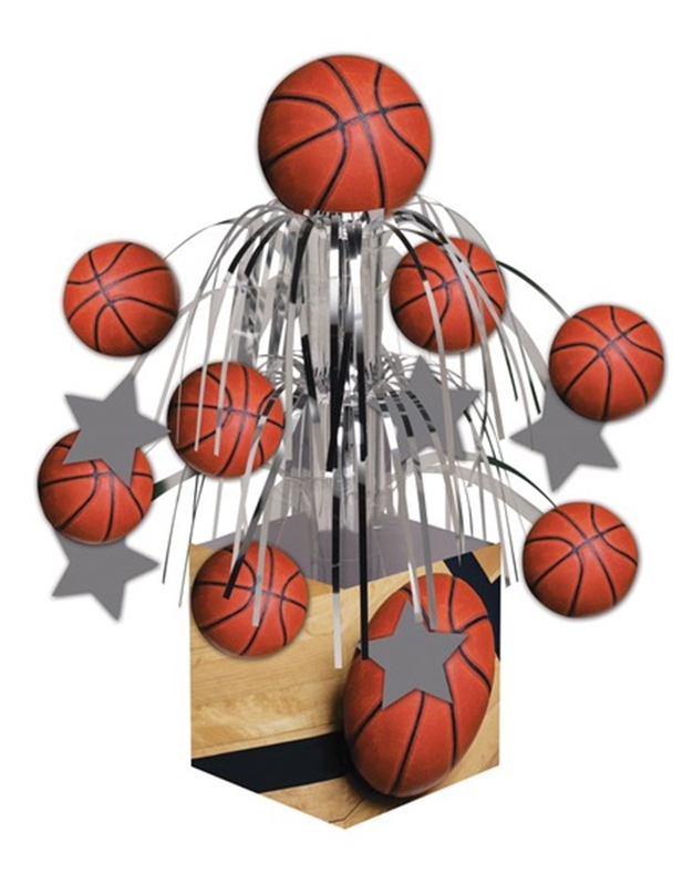 Centerpiece "Sports Fanatic Basketball"