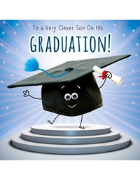 Ευχετήρια Κάρτα "Graduation" Dancing Hat  Tracks Publishing Ltd