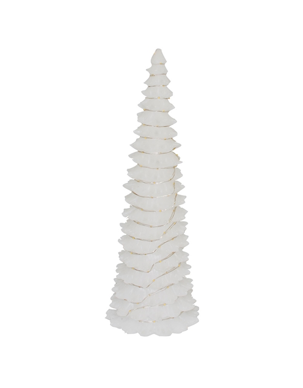Κερί Microled Δέντρο Λευκό (42 cm)