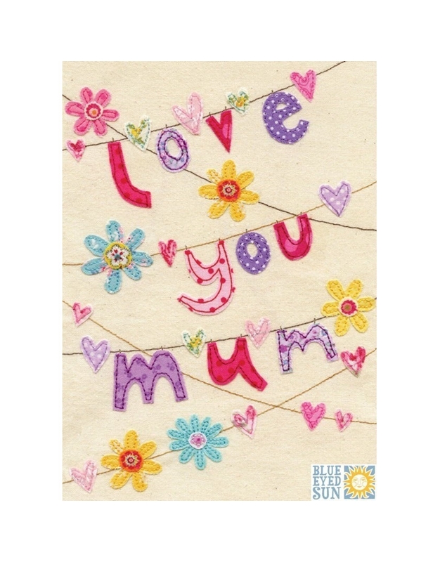 Ευχετήρια Κάρτα Love You Mum P936