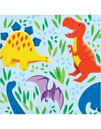 Xαρτοπετσέτες Mικρές "Dinosaur Friends" 25x25 cm Creative Converting (16 τεμάχια)
